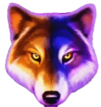 Wolf wild symbol